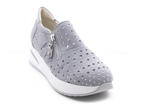 Melluso walk slip-on estive donna grigio